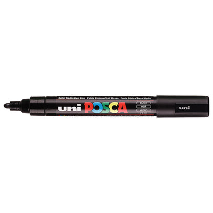 POSCA - Marqueur Pointe Conique Moyenne - Noir