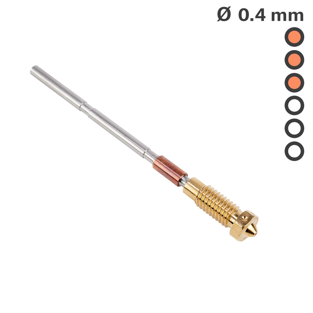 Prusa - Buse Laiton (Nozzle brass) - 0.4 mm