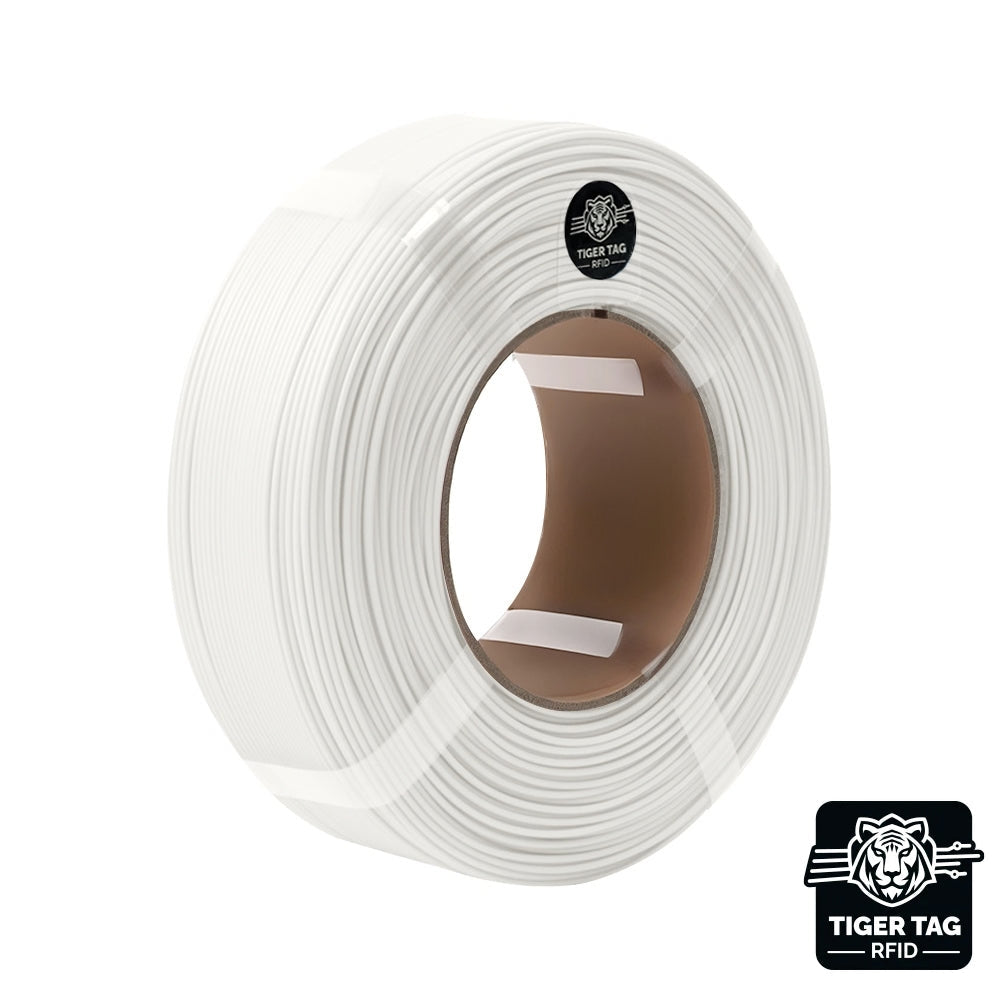 R3D - PETG Matte - Blanc (White) - 1,75 mm - 1 kg Refill avec RFID TigerTag