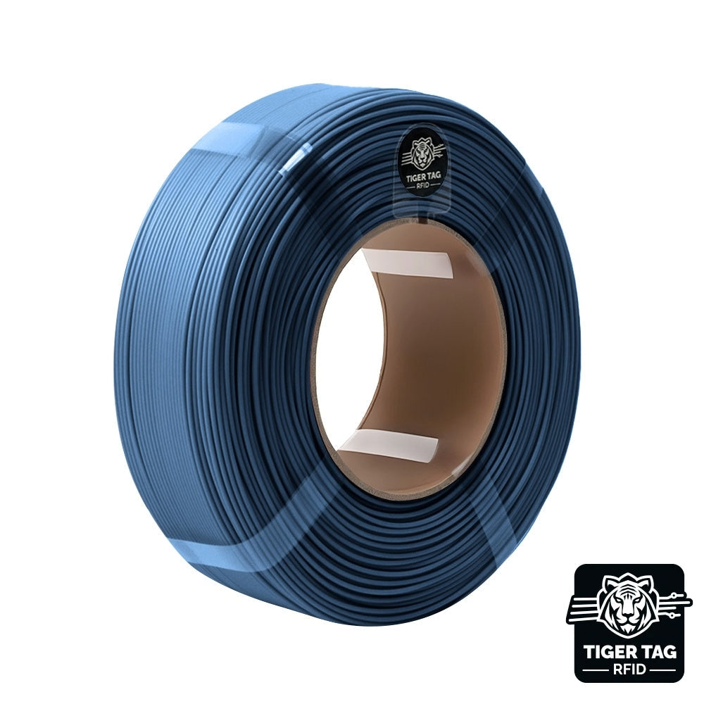 R3D - PETG Matte - Bleu Marine Profond (Deep Navy Blue) - 1,75 mm - 1 kg Refill avec RFID TigerTag