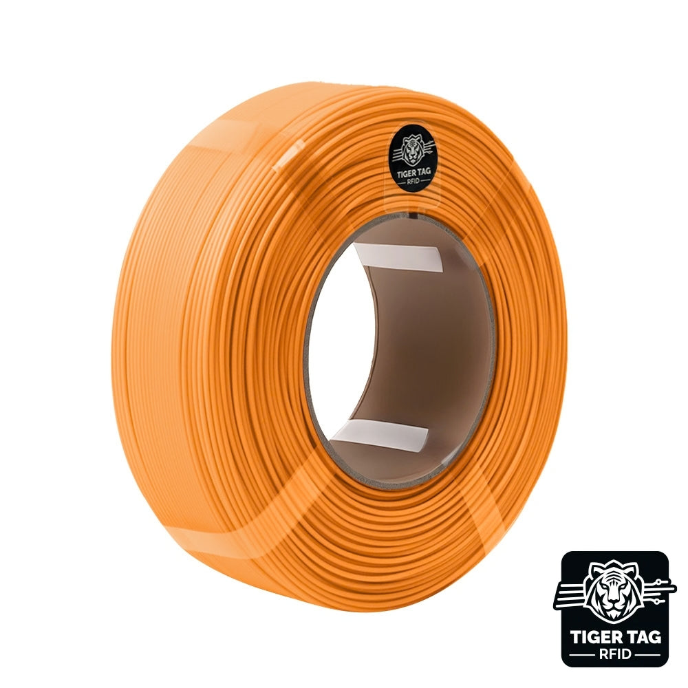 R3D - PETG Matte - Jaune Orangé (Yellow Orange) - 1,75 mm - 1 kg Refill avec RFID TigerTag