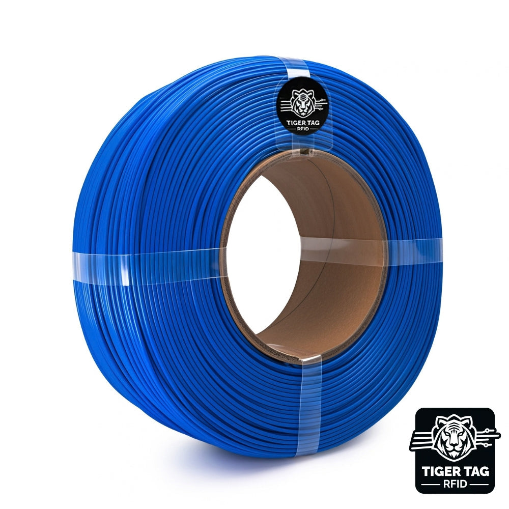 R3D - PLA Basic Matte - Bleu Saphir (Sapphire Blue) - 1,75 mm - 1 kg - Refill avec RFID TigerTag
