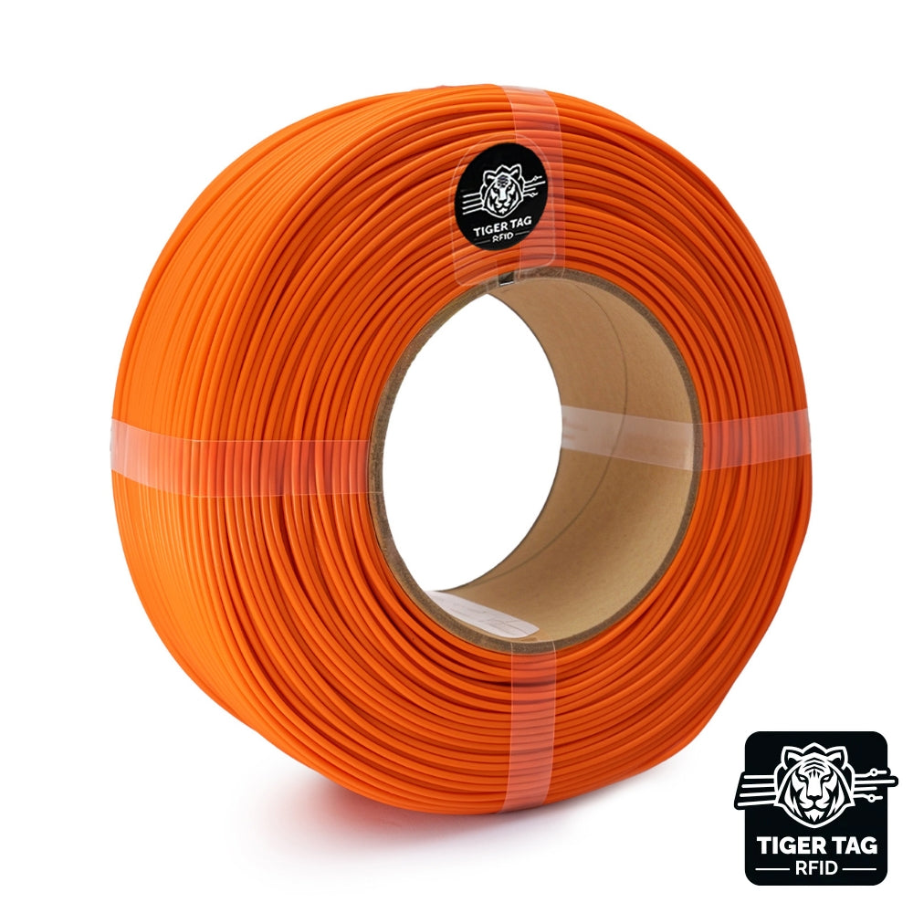 R3D - PLA Basic Matte - Orange - 1,75 mm - 1 kg - Refill avec RFID TigerTag