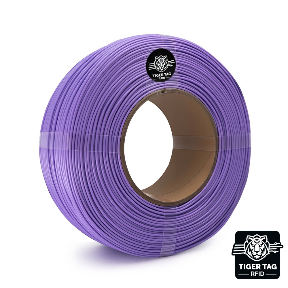 R3D - PLA Basic Matte - Violet (Purple) - 1,75 mm - 1 kg - Refill avec RFID TigerTag