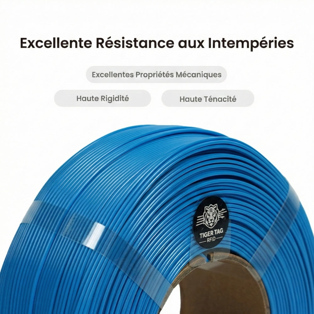 R3D - ASA - Bleu (Blue) - 1,75 mm - 1 kg Refill avec RFID TigerTag