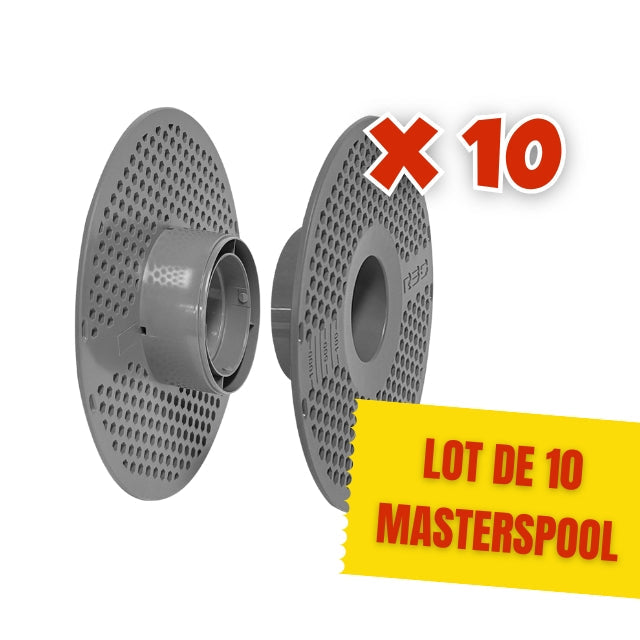 R3D - Lot de 10 MasterSpool Bobine Réutilisable Noir/Gris (Reusable Spool) ♻️ Consignées 🌿