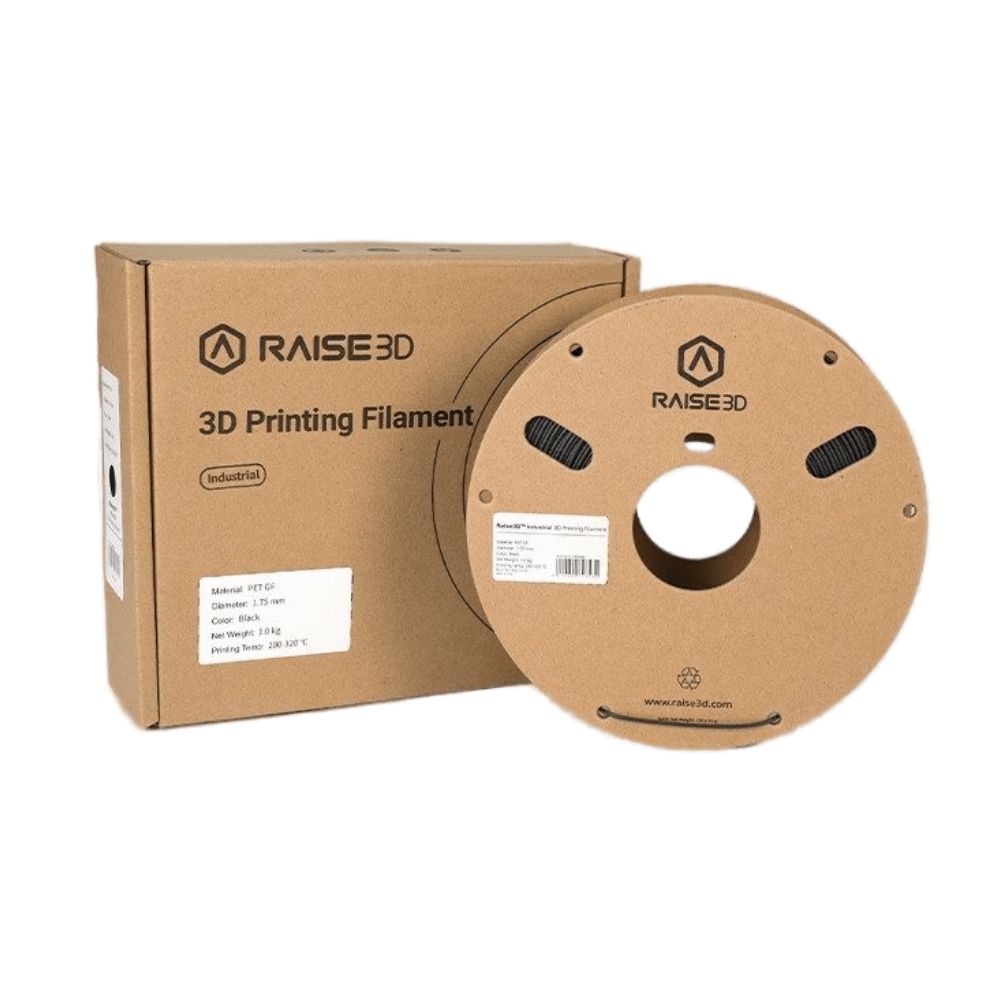 Raise3D - Industrial PET GF - Noir (Black) - 1,75 mm - 1 kg - RFID