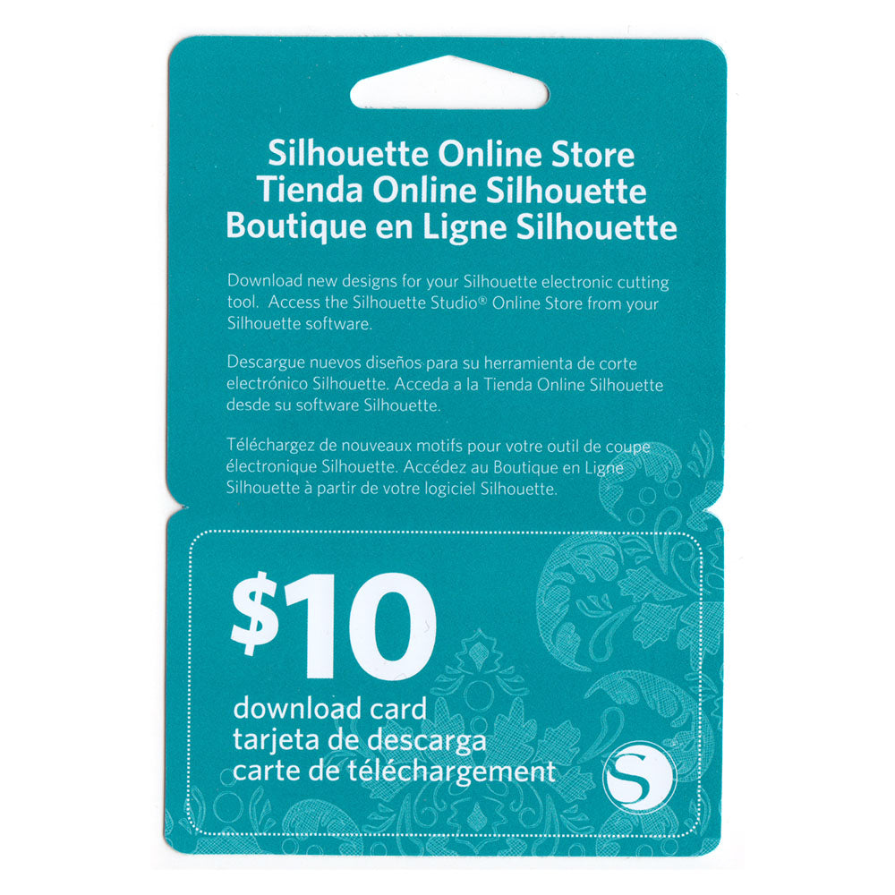 [Produit ShippingBo] Silhouette - Carte 10 USD Silhouette Store