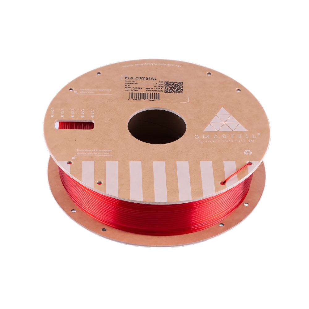 Smart Materials 3D - PLA Crystal - Rouge (Red) - 1,75 mm - 1 kg