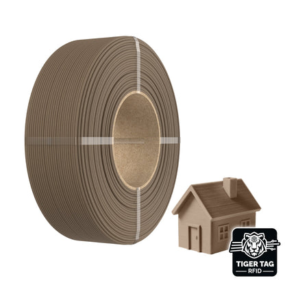 Sunlu - Wood PLA - Bois du Noix (Walnut Wood) - 1,75 mm - 1 kg - Refill avec RFID TigerTag