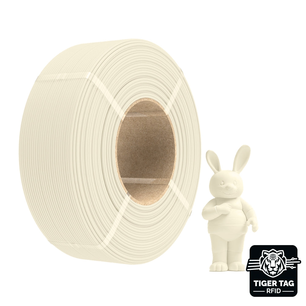Sunlu - PLA Matte - Blanc OS (Bone White) - 1,75 mm - 1 kg - Refill avec RFID TigerTag