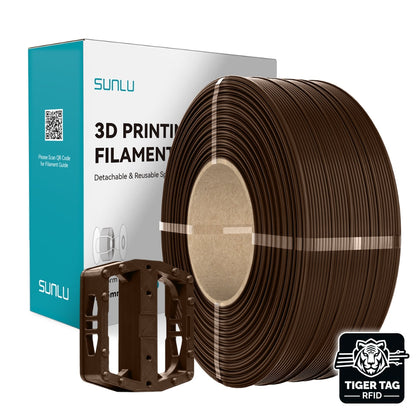 Sunlu - ABS - Brun Café (Coffe Brown) - 1,75 mm - 1 kg - Refill avec RFID TigerTag