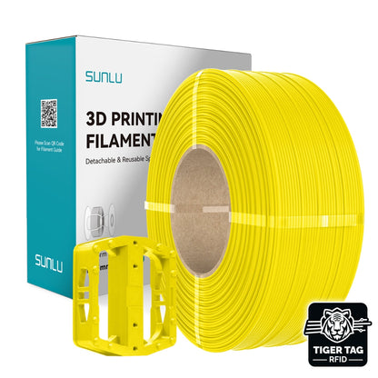 Sunlu - ABS - Jaune (Yellow) - 1,75 mm - 1 kg - Refill avec RFID TigerTag