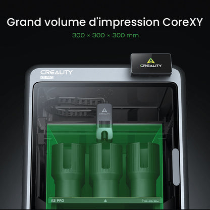 Creality - K2 Pro Combo avec CFS - Imprimante 3D FDM Multi-Couleurs