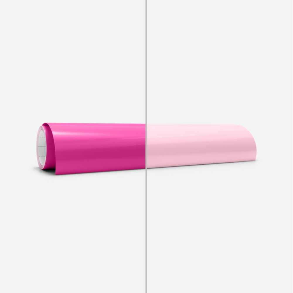 Cricut - Maker/Explore - Vinyle Thermoactif au chaud - Rose (Pink) - 30 x 61 cm