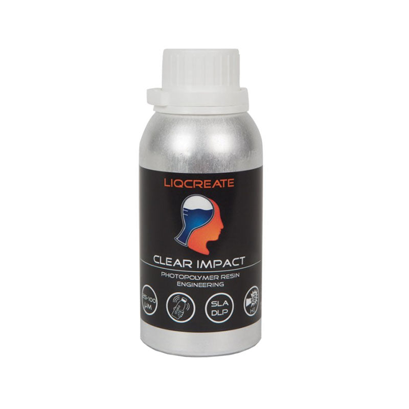 Liqcreate - Clear Impact (transparent) - 250g, resines UV, LIQCREATE