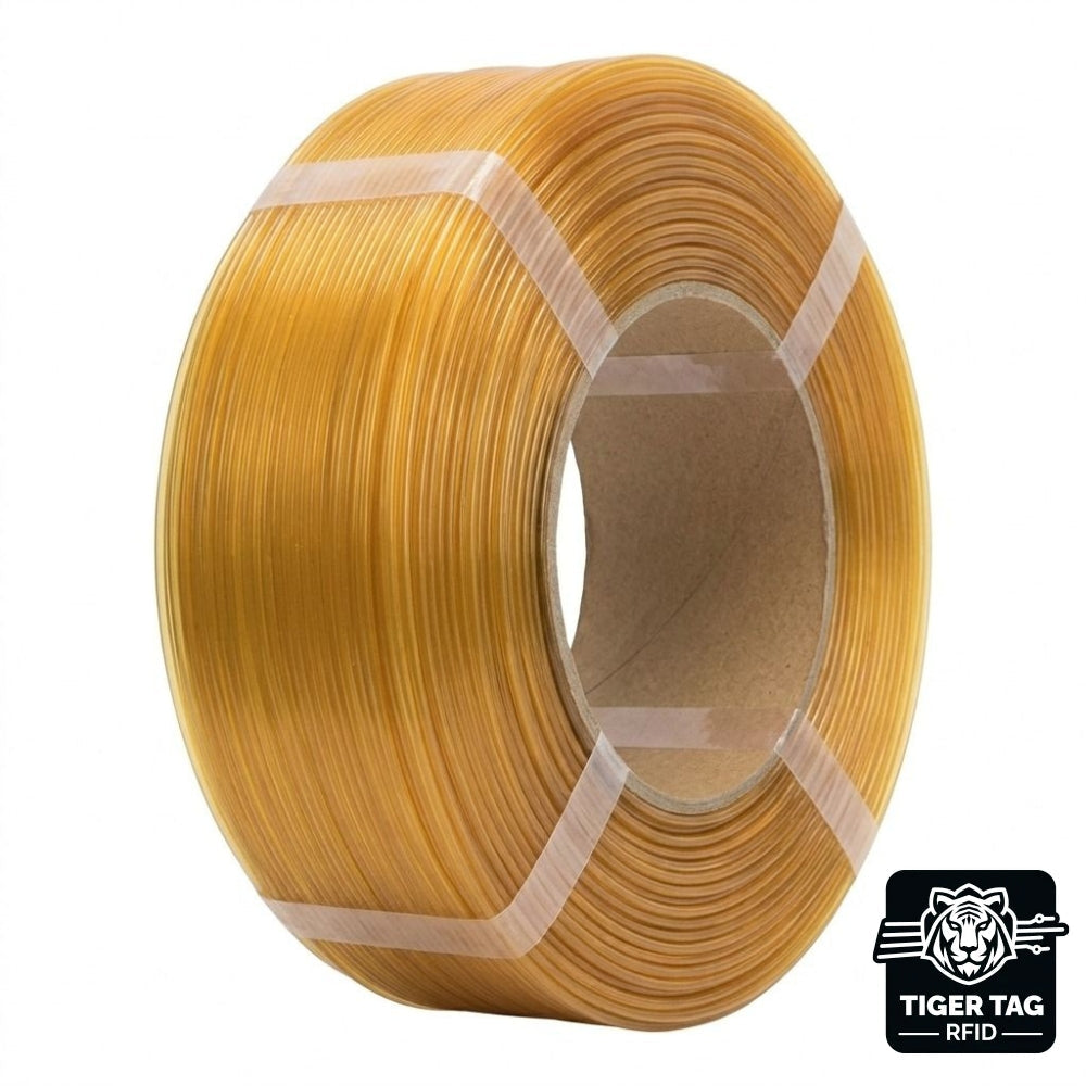 eSun - PETG Basic - Orange Clair (Translucent Light Orange) - 1,75 mm - 1 kg Refill RFID TigerTag