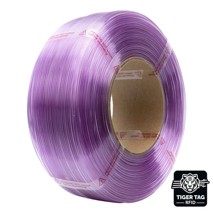 eSun - PETG Basic - Violet Clair (Translucent Light Purple) - 1,75 mm - 1 kg Refill RFID TigerTag