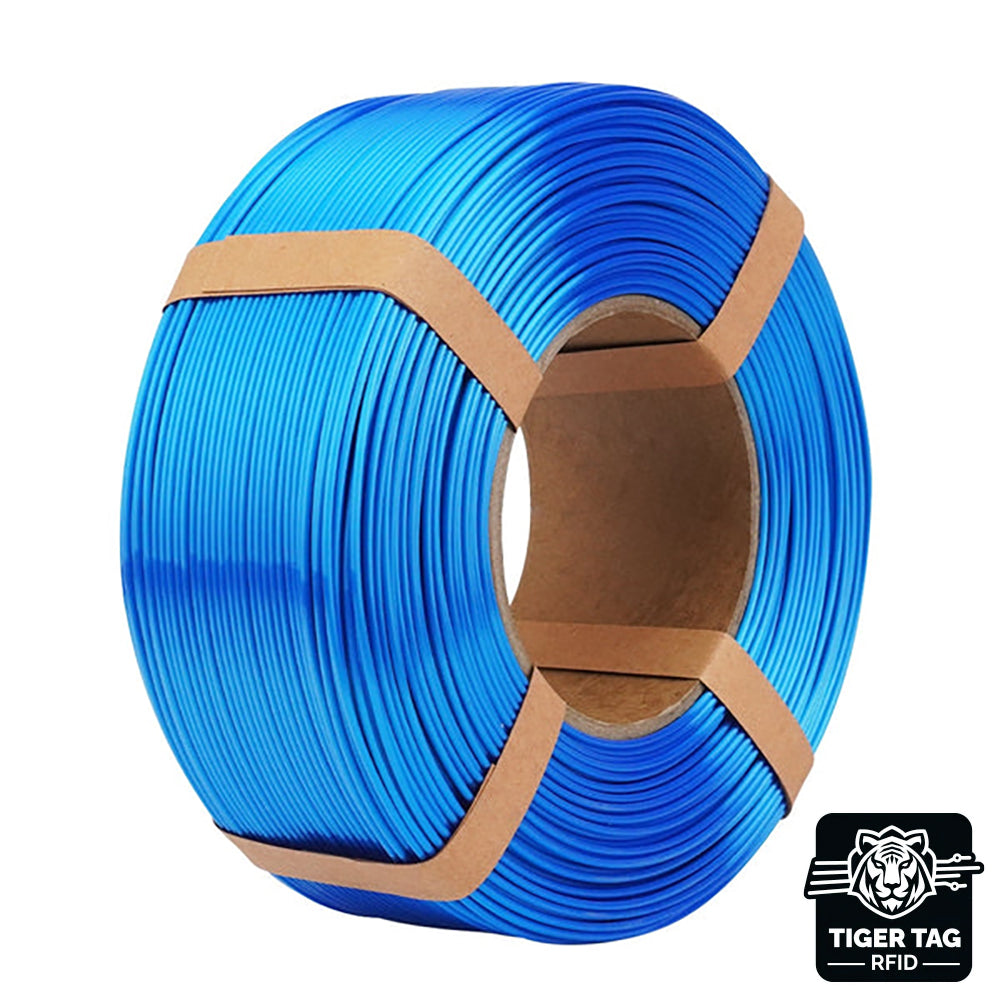 eSun - PLA-Silk - Cyan - 1,75 mm - 1kg Refill avec RFID TigerTag