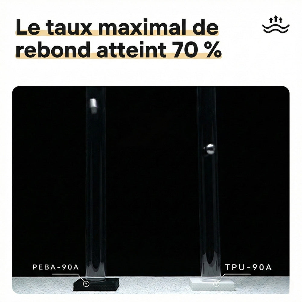 eSun - PEBA-90A - Gris (Grey) - 1,75 mm - 0,8 kg avec RFID TigerTag