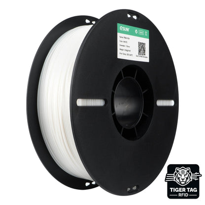 eSun - PEBA-90A - Blanc (White) - 1,75 mm - 0,8 kg avec RFID TigerTag