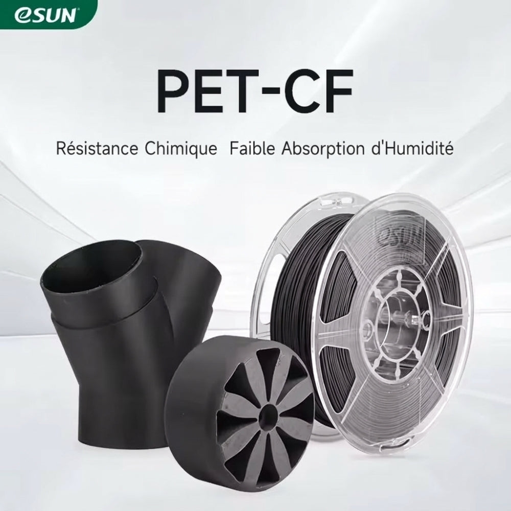 eSun - PET-CF - Noir (Black) - 1,75 mm - 1 kg