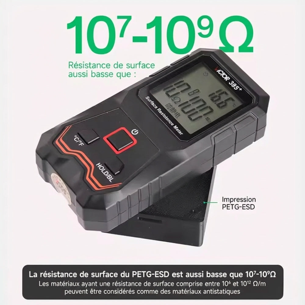 eSun - PETG-ESD - Noir (Black) - 1,75 mm - 1 kg