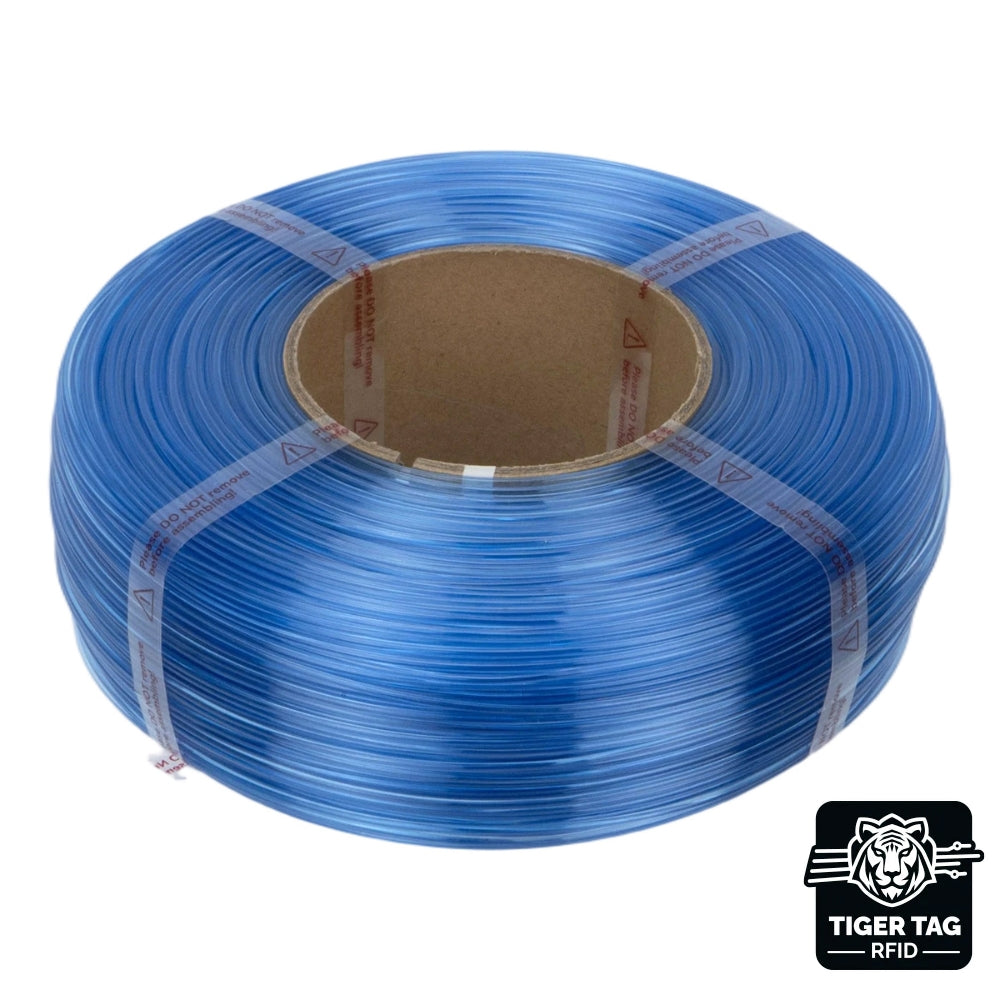 eSun - PETG Basic - Bleu Clair Translucide (Translucent Light Blue) - 1,75 mm - 1 kg Refill RFID TigerTag
