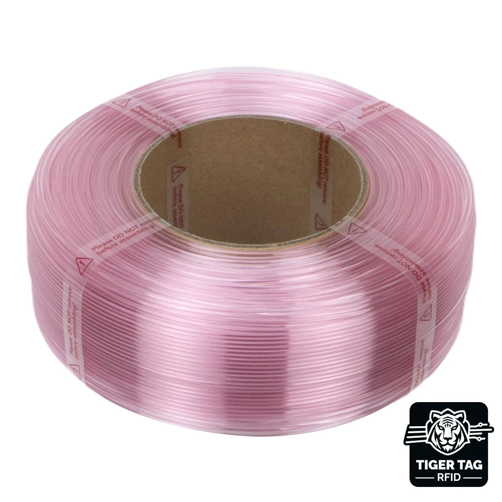 eSun - PETG Basic - Rose Clair (Translucent Light Pink) - 1,75 mm - 1 kg Refill RFID TigerTag