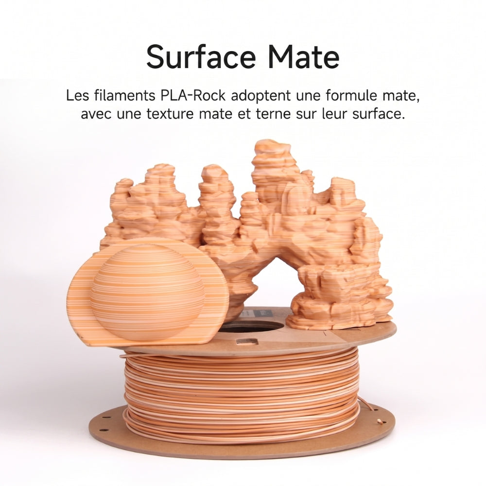 eSun - PLA-Rock - Quartzite - 1,75 mm - 1 kg avec RFID TigerTag