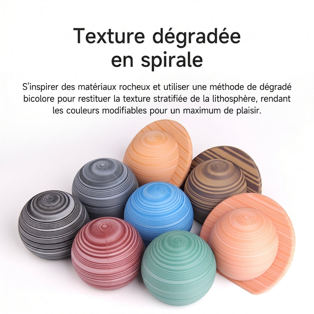 eSun - PLA-Rock - Cornéenne (Hornfels) - 1,75 mm - 1 kg avec RFID TigerTag