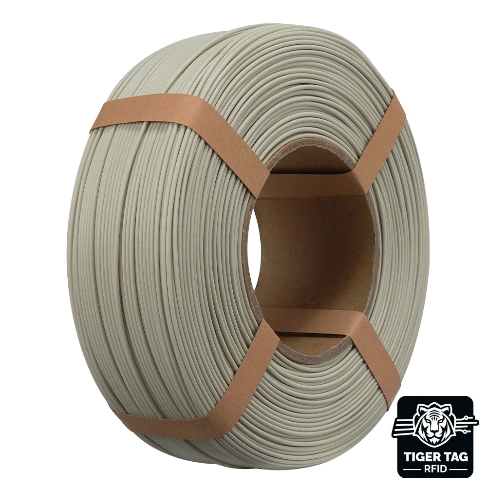 eSun - PLA Matte - Kaki Clair (Light Khaki) - 1,75 mm - 1 kg Refill avec RFID TigerTag