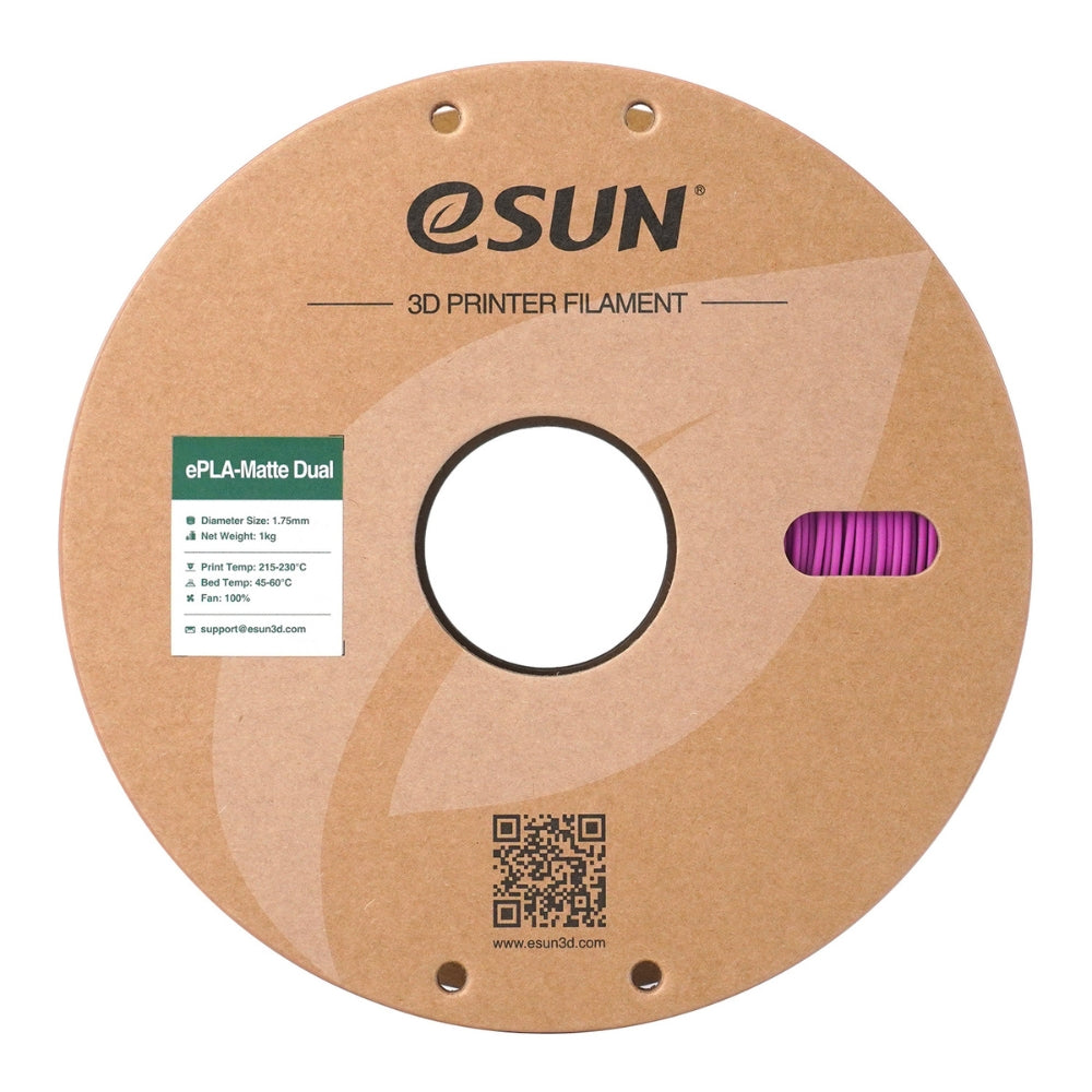 eSun - ePLA Matte - Dual colors - Vert Rose (Green Pink) - 1,75 mm - 1 kg