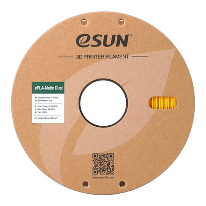 eSun - ePLA Matte - Dual colors - Violet Jaune (Purple Yellow) - 1,75 mm - 1 kg