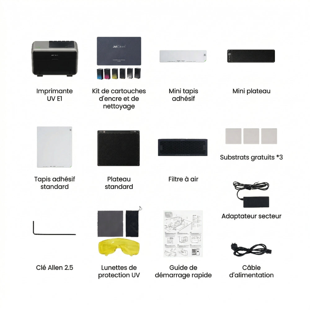 Pack eufyMake - E1 - Rotation Set + 5 Encres Blanches OFFERTES