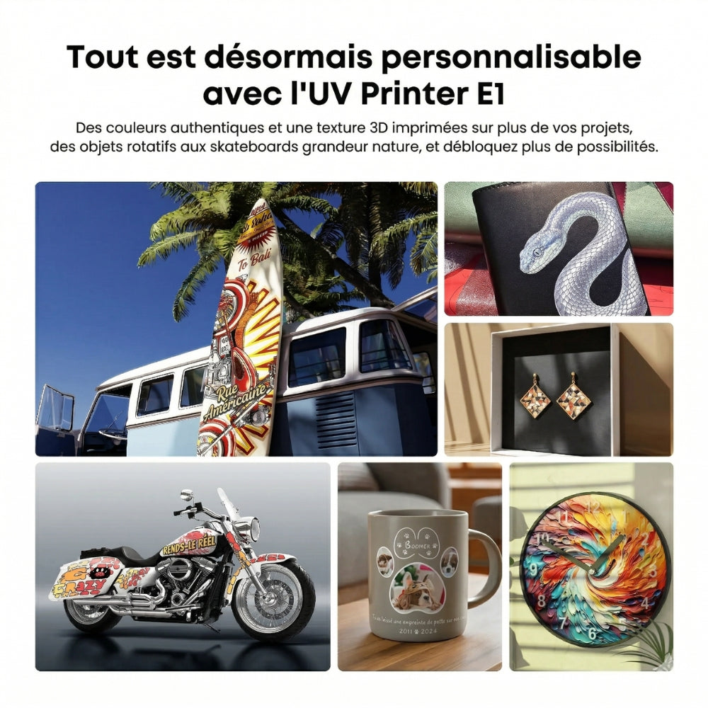 Pack eufyMake - E1 - Rotation Set + 5 Encres Blanches OFFERTES