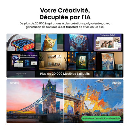 Pack eufyMake - E1 - Deluxe Bundle + Kit de cartouches d'encre et de nettoyage OFFERT