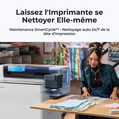 xTool - Apparel Printer Imprimante Textile DTF - Kit Polyvalent