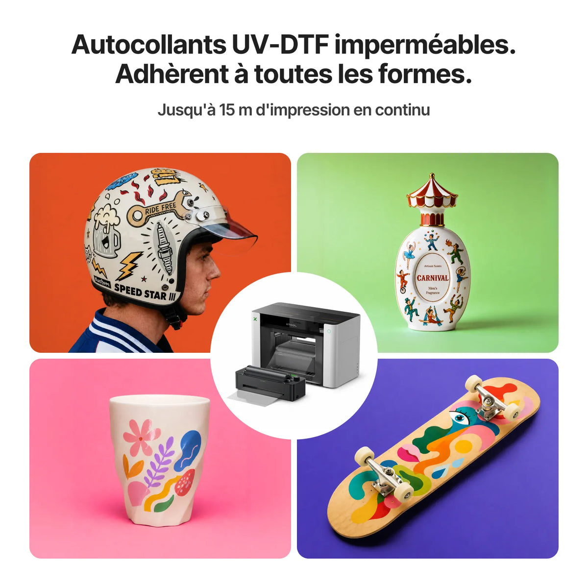 xTool - O1 Omni Printer - Pack Polyvalent DT + UV (UV&DTG Versatile Bundle)