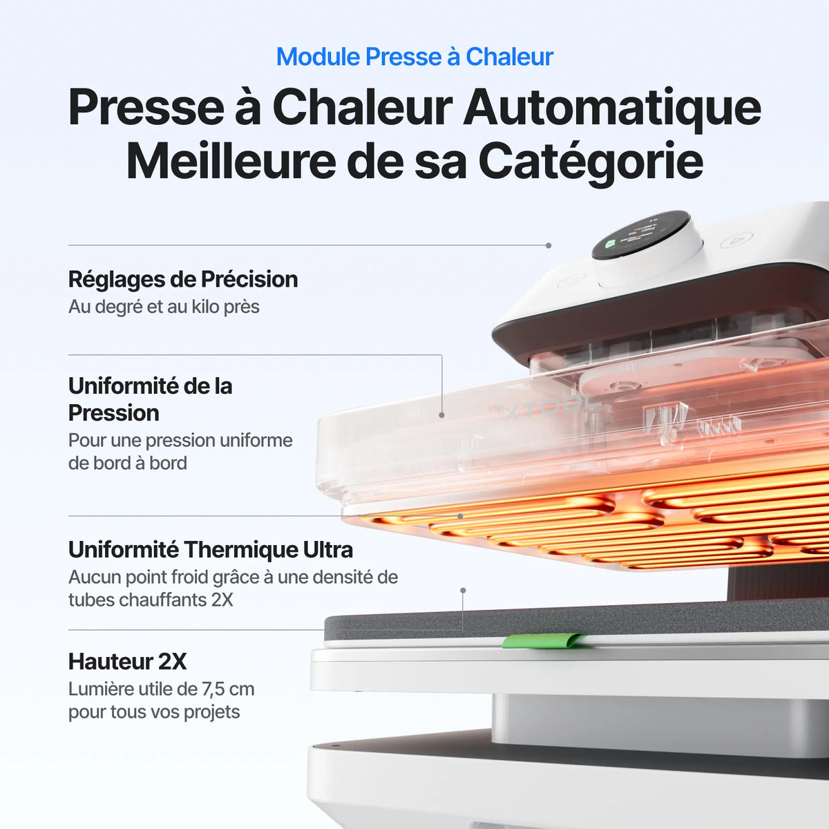 xTool - WonderPress - Pack Presse à Chaud Tout-en-Un (All-in-One Bundle)