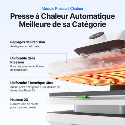 xTool - WonderPress - Pack Presse à Chaud Tout-en-Un (All-in-One Bundle)