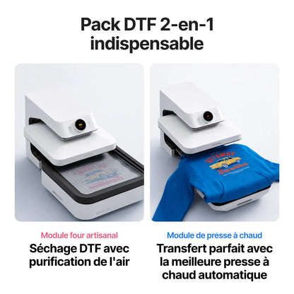 xTool - WonderPress - Pack Presse à Chaud Performance (Efficiency Boost Deluxe Bundle)