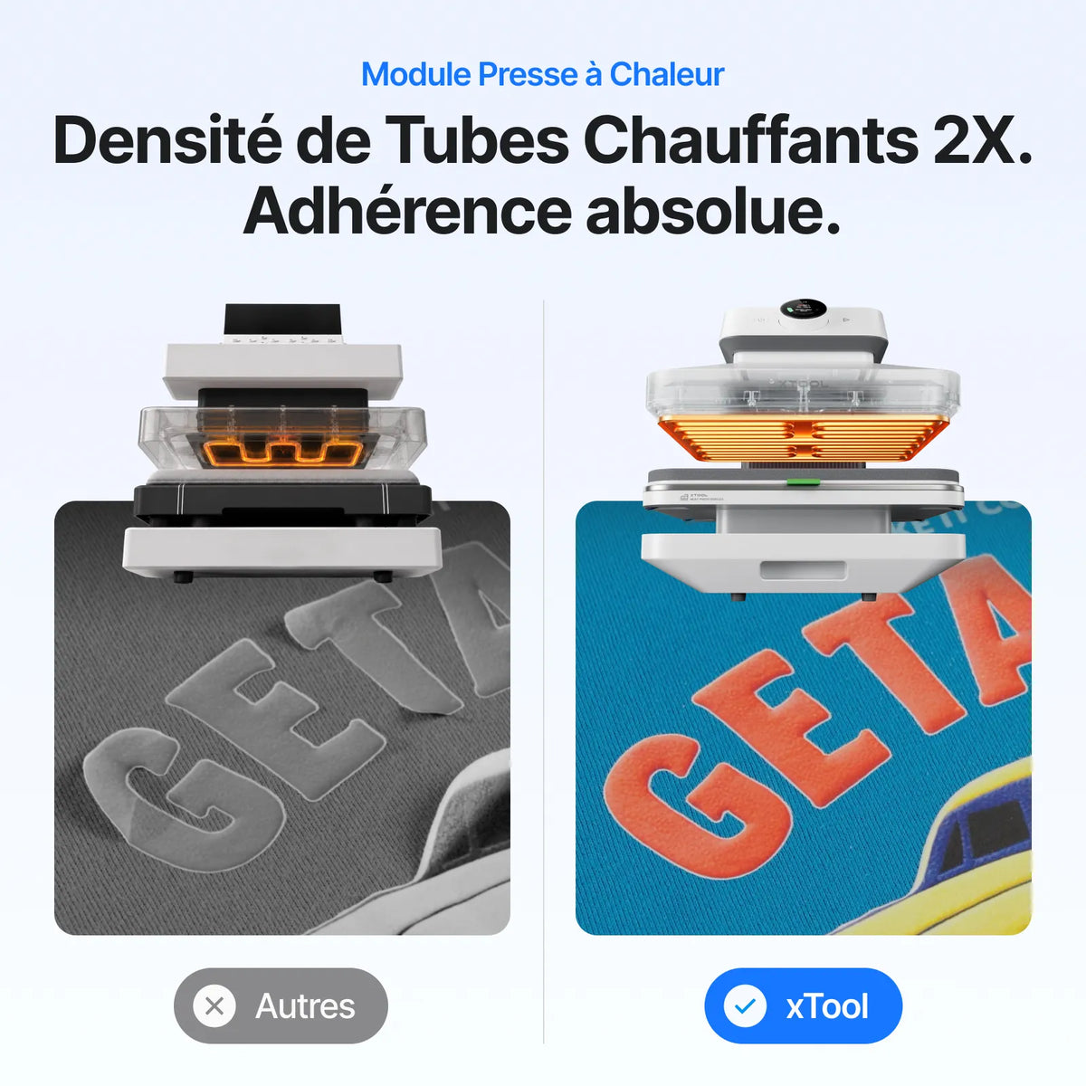 xTool - WonderPress - Presse à Chaud + Module Thermoformage 3D (Heat Press + 3D Form Module)