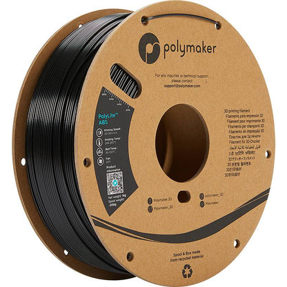 POLYMAKER  polylite abs noir black atome3d