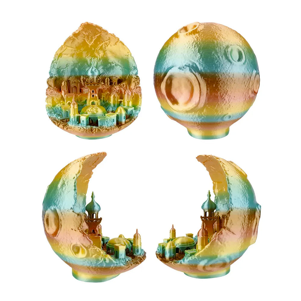 Exemples de print eSun de eSilk Rainbow 