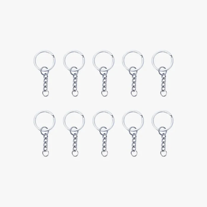 Bambu Lab - Porte-clés à anneau (Split ring keychain) 10pcs