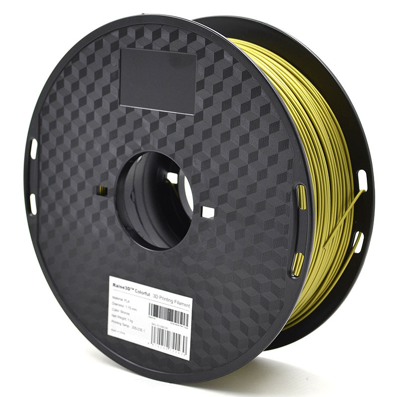 Raise3D - PLA colorful - Bronze - 1,75mm - 1kg, Filament, RAISE3D