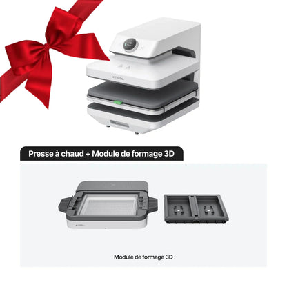 xTool - WonderPress - Presse à Chaud + Module Thermoformage 3D (Heat Press + 3D Form Module)