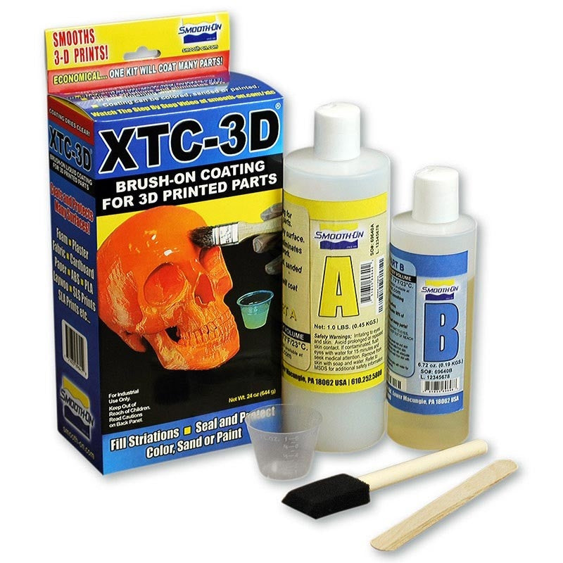 Smooth-On - XTC-3D Résine Époxy de Lissage/Polissage - 181gr, Accessoires imprimante 3D, XTC 3D